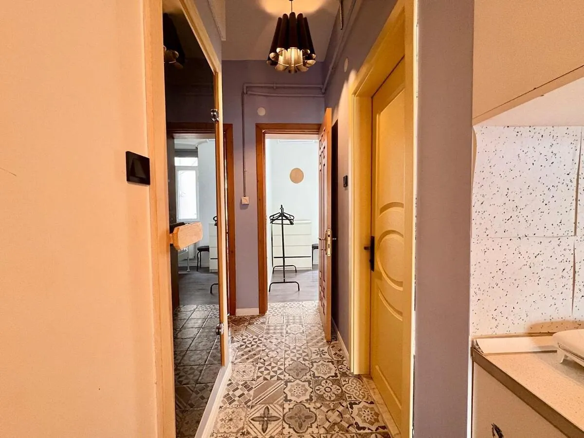 High Ceiling Central Cozy Apartment With 3 Bedroom Beyoglu Istanbul
