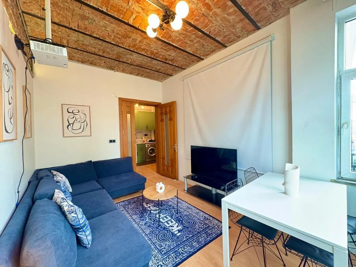 High Ceiling Central Cozy Apartment With 3 Bedroom Beyoglu Istanbul