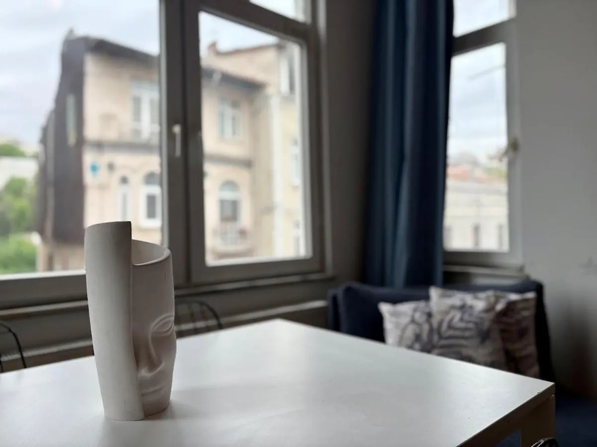 High Ceiling Central Cozy Apartment With 3 Bedroom Beyoglu Istanbul
